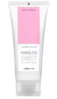 Смазка на водной основе Mixgliss Sweet с ароматом бабл-гам - 70 мл.